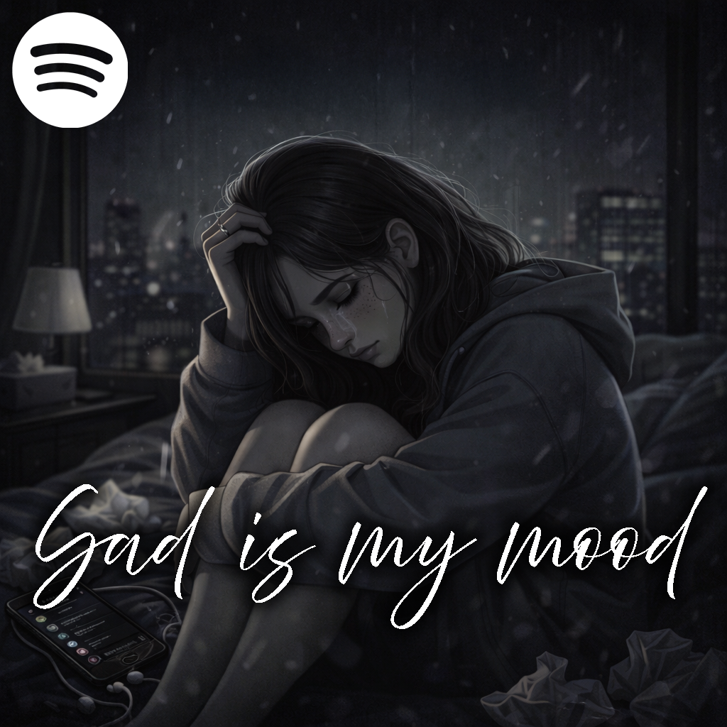 Playlist cover for Sad is my mood